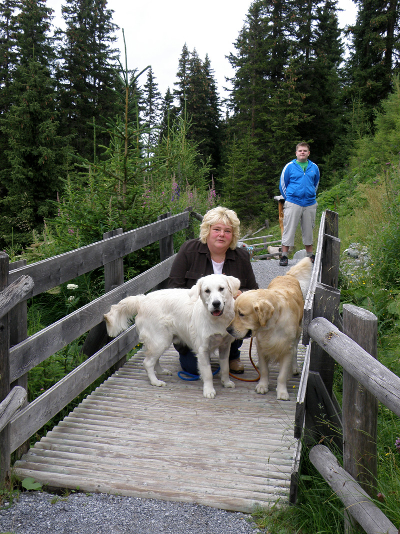 Im Wellnessgarten auf 1800 m